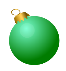 green bauble