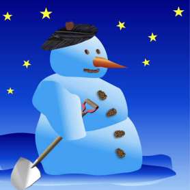 snowman clipart