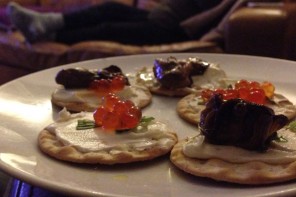 The simplest canapé