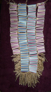 my finished indian breastplate