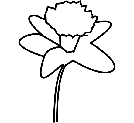 daffodil clip art