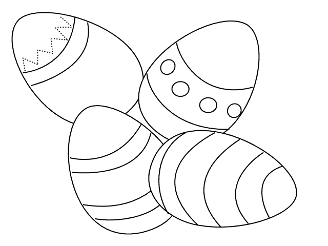 easter eggs clip art