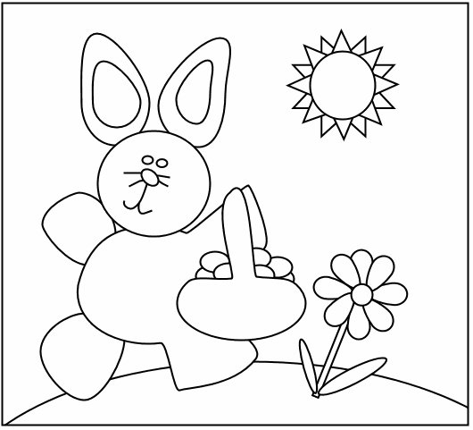 easter bunny clip art