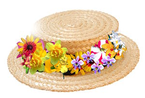 straw easter bonnet