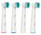 Kitchen & Housewares : Braun Oral-B EB17 Brush Refill 4 Pack