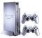 Computer & Video Games : Silver Sony PlayStation 2 Console with Extra Controller